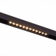 ST361.436.12 Магнитный трековый светильник Черный LED 1*12W 3000K 1 009Lm Ra>90 36° IP20 L222xW22xH4