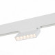 ST364.536.06 Магнитный трековый светильник белый LED 1*6W 3000K 532Lm Ra>80 36° IP20 L120xW22xH108 4