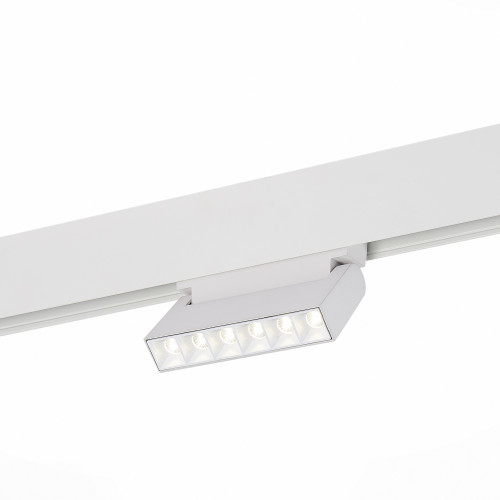 ST364.546.06 Магнитный трековый светильник белый LED 1*6W 4000K 532Lm Ra>80 36° IP20 L120xW22xH108 4