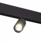 ST365.446.07 Магнитный трековый светильник Черный LED 1*7W 4000K 595Lm Ra>90 36° IP20 D44xH90 48V