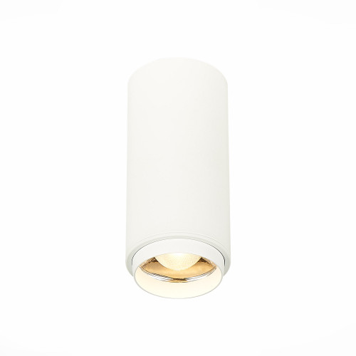 ST600.532.10 Светильник потолочный Zoom Белый LED 1*10W 3000K 1 000Lm Ra>80 15-60° IP20 D59xH130 170