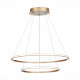 ST604.243.56 Светильник подвесной ST-Luce Золотистый/Белый LED 1*56W 4000K