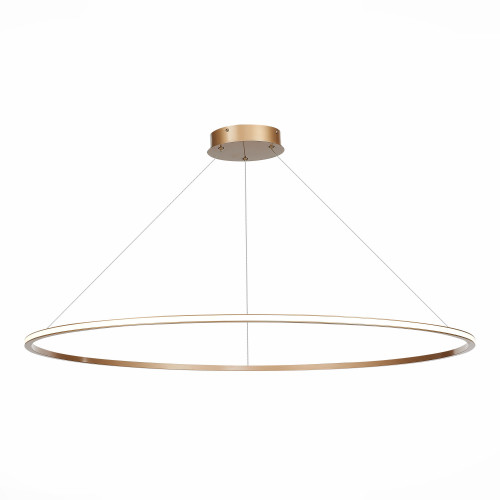 ST604.243.57 Светильник подвесной ST-Luce Золотистый/Белый LED 1*57W 4000K