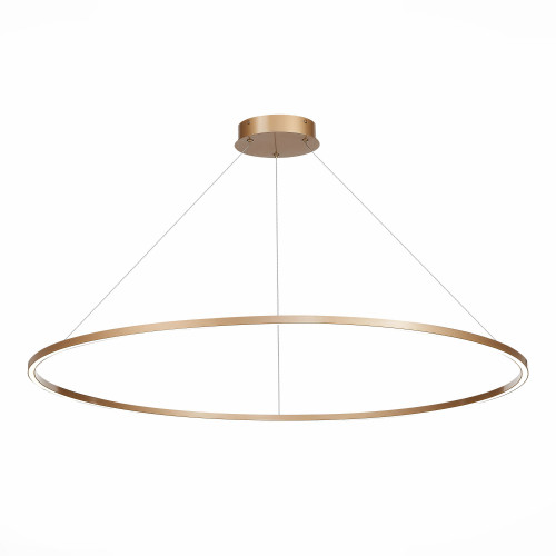 ST605.203.57 Cветильник подвесной SMART ST-Luce Золотистый/Белый LED 1*57W 2800-6500K