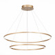 ST605.243.91 Светильник подвесной ST-Luce Золотистый/Белый LED 1*91W 4000K