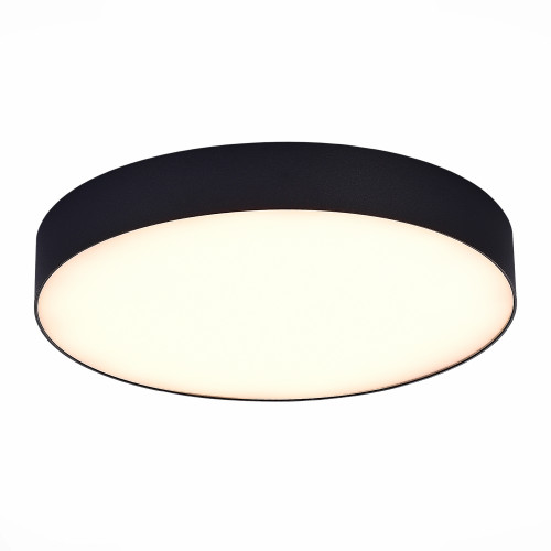 ST606.432.48 Светильник потолочный Черный LED 1*48W 3000K 4 320Lm Ra>85 120° IP20 D400xH55 185-265V