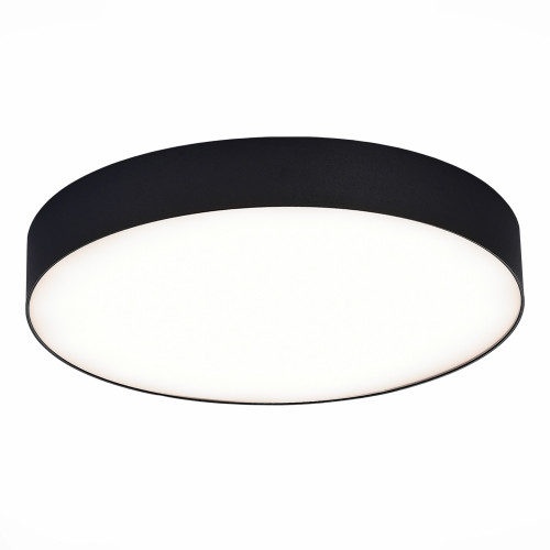 ST606.442.48 Светильник потолочный Черный LED 1*48W 4000K 4 320Lm Ra>85 120° IP20 D400xH55 185-265V