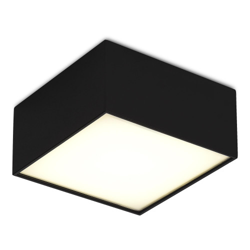 ST608.442.12 Светильник потолочный Черный LED 1*12W 4000K 1 080Lm Ra>90 120° IP20 L120xW120xH55 180-