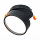 ST651.438.14 Встраиваемый поворотный светильник Черный LED 1*14W 3000K 1 100Lm Ra>90 120° IP20 D105x