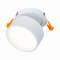 ST651.548.09 Встраиваемый поворотный светильник Белый LED 1*9W 4000K 720Lm Ra>90 120° IP20 D85xH68 1