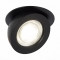 ST654.438.10 Св-к встр. Черный LED 1*10W 3000K 850Lm Ra>90 38° IP20 D109xH60 180-240V