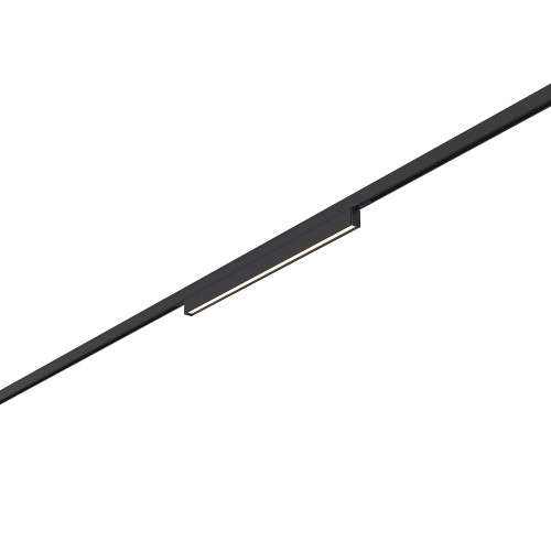 ST665.436.08 Магнитный трековый светильник Черный LED 1*8W 3000K 250Lm Ra>80 100° IP20 L300xW10xH18
