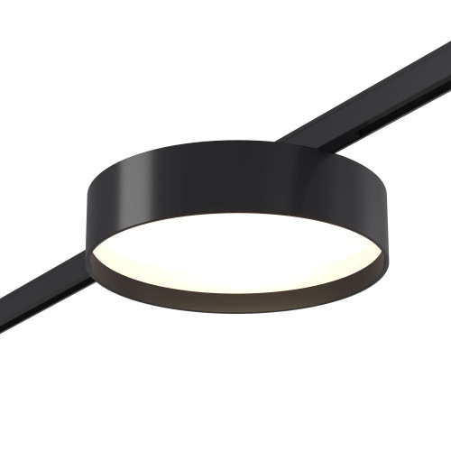 ST670.436.12 Магнитный трековый светильник Черный LED 1*12W 3000K 500Lm Ra>80 100° IP20 D113xH34 24V
