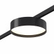 ST670.436.12 Магнитный трековый светильник Черный LED 1*12W 3000K 500Lm Ra>80 100° IP20 D113xH34 24V