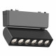 ST675.436.06 Магнитный трековый светильник Черный LED 1*6W 3000K 360Lm Ra>90 >90 IP20 L122xW26xH80 4