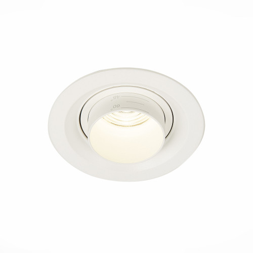 ST701.548.07 Св-к встр. Zoom Белый LED 1*7W 4000K 560Lm Ra 15°-60° IP20 D90xH65 170-240V