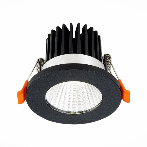 ST704.438.10 Св-к встр. Черный LED 1*10W 3000K 900Lm Ra>90 38° IP20 D80xH60 170-240V