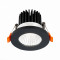 ST704.438.10 Св-к встр. Черный LED 1*10W 3000K 900Lm Ra>90 38° IP20 D80xH60 170-240V