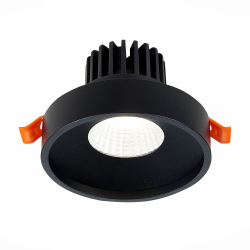 ST751.448.10 Св-к встр. Черный LED 1*10W 4000K 750Lm Ra>90 38° IP20 D100xH75 170-240V