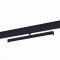 ST802.436.12 Магнитный трековый светильник Черный LED 1*12W 3000K 700Lm Ra>90 120° IP20 L405xW22,5xH