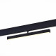 ST802.436.12 Магнитный трековый светильник Черный LED 1*12W 3000K 700Lm Ra>90 120° IP20 L405xW22,5xH