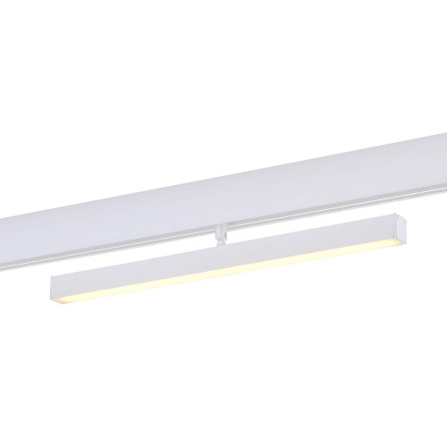 ST802.536.12 Магнитный трековый светильник Белый LED 1*12W 3000K 900Lm Ra>90 120° IP20 L405xW22,5xH9