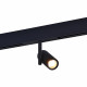 ST808.436.08 Магнитный трековый светильник Черный LED 1*8W 3000K 500Lm Ra>90 36° IP20 D42xH135 48VV