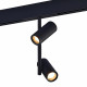 ST808.436.16 Магнитный трековый светильник Черный LED 1*16W 3000K 950Lm Ra>90 36° IP20 D45xH240 48VV