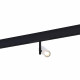 ST808.536.08 Магнитный трековый светильник Белый LED 1*8W 3000K 550Lm Ra>90 36° IP20 D42xH135 48VV