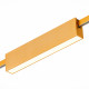 ST817.206.12 Магнитный трековый светильник FARM Золотистый LED 1*12W 3000K 580Lm Ra90 120 IP20 L232x