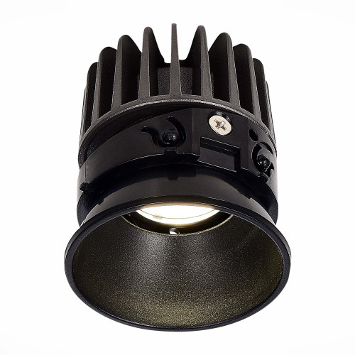 ST851.438.07 Светодиодный модуль Черный LED 1*7W 3000K 560Lm Ra>90 36° IP20 D69xH75 220-240V